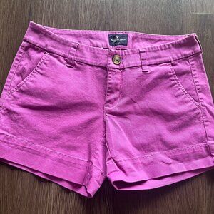 AE Purple Midi Shorts